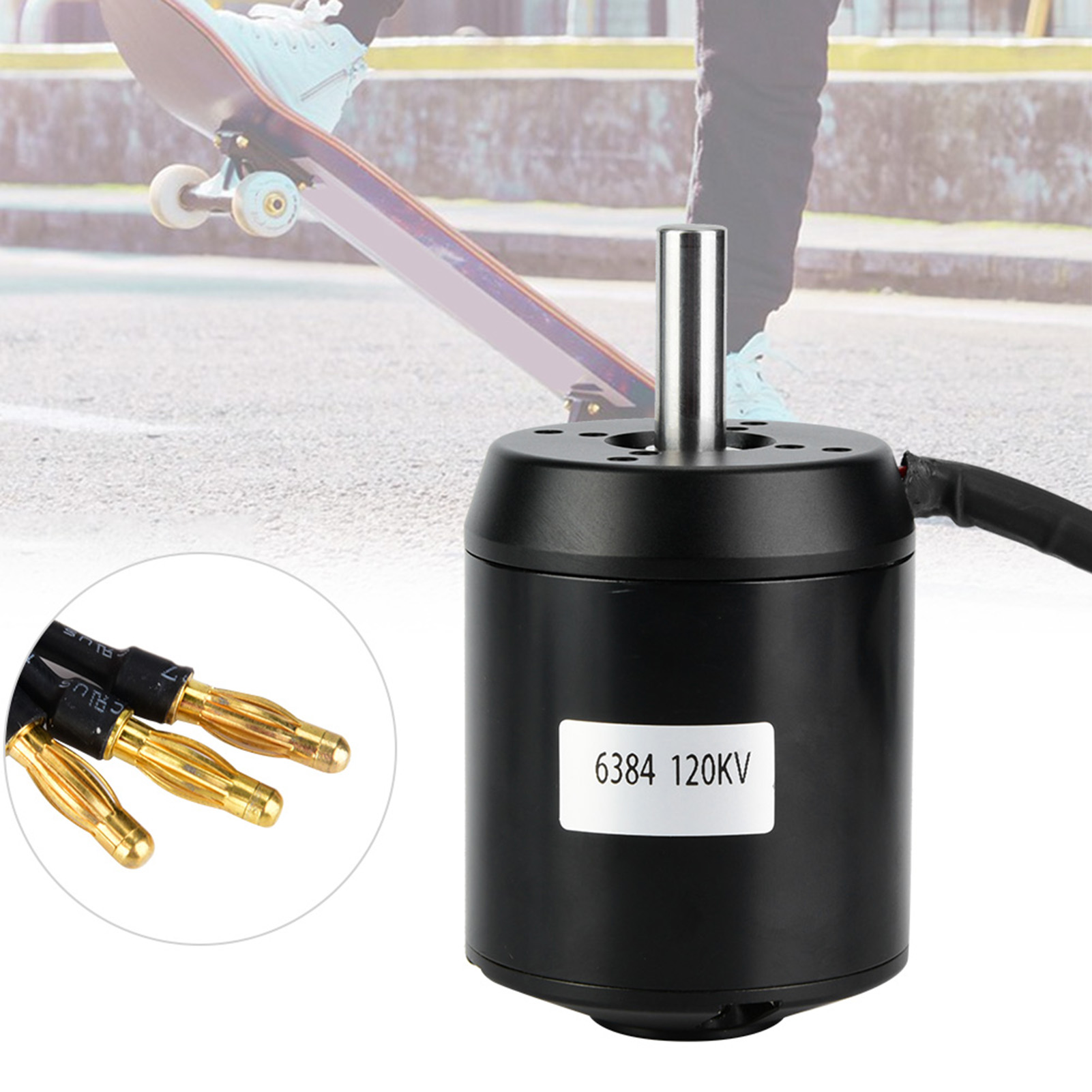 6384 120KV BLDC Outrunner Brus - огляд і ціна 6384 Brushless Motor Sensored