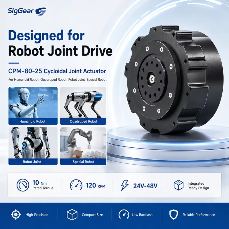 SigGear 80mm BLDC Cycloidal Ge - огляд і ціна Cycloidal Reducer Bldc Motor