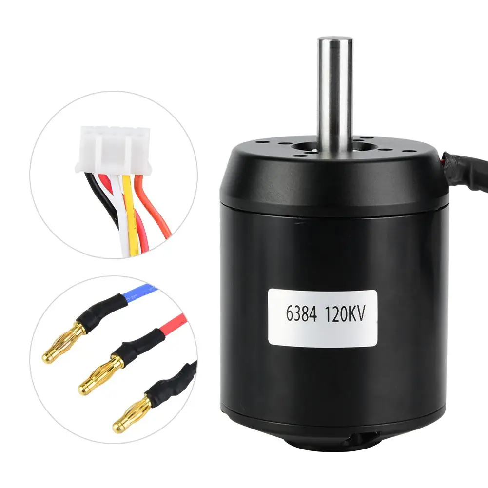 6384 120KV BLDC Hub Strong Pow - огляд і ціна 6384 Brushless Motor Sensored