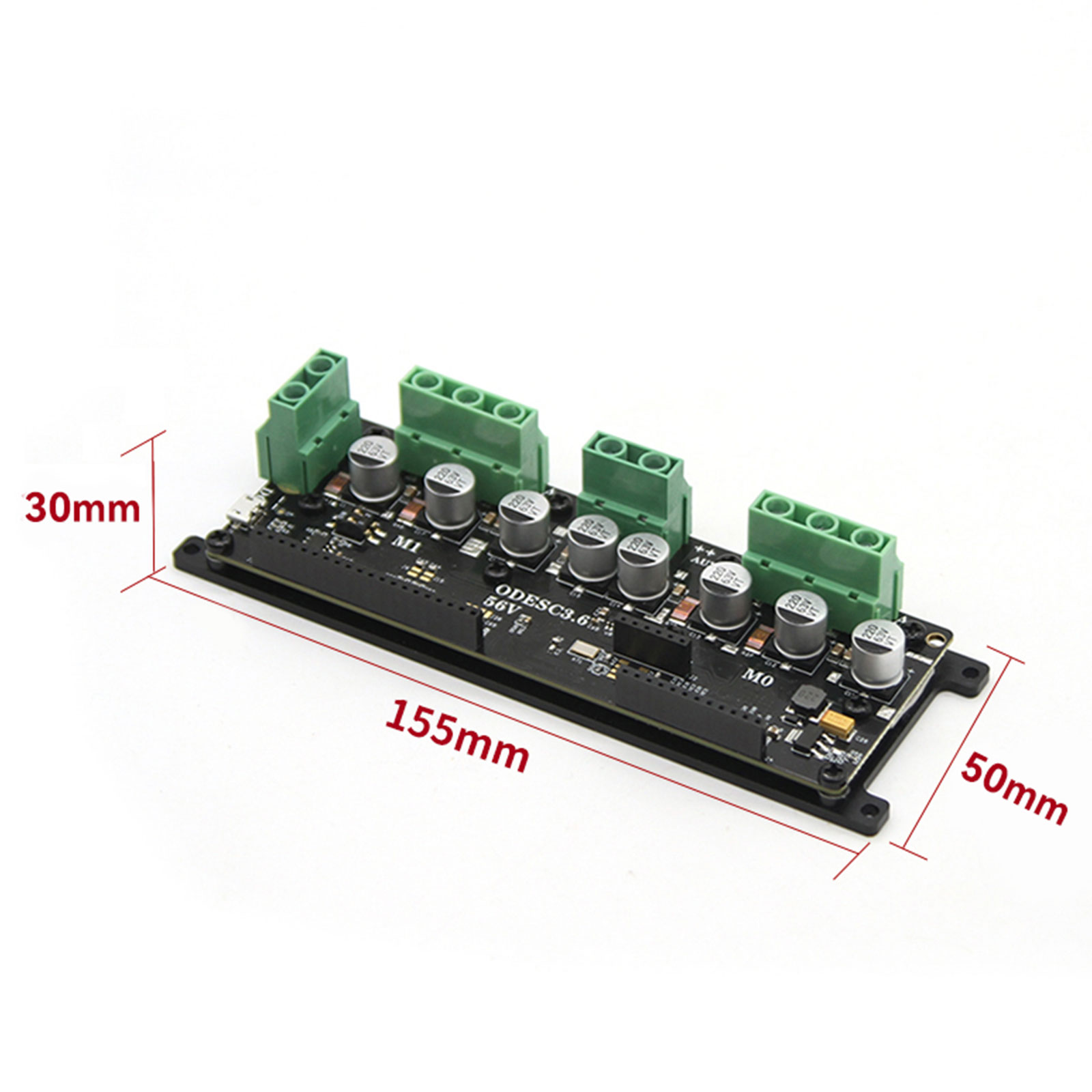 SEQURE ODESC3.6 56V Optimizes  - огляд і ціна Odrive Dual Brushless Motor Controller
