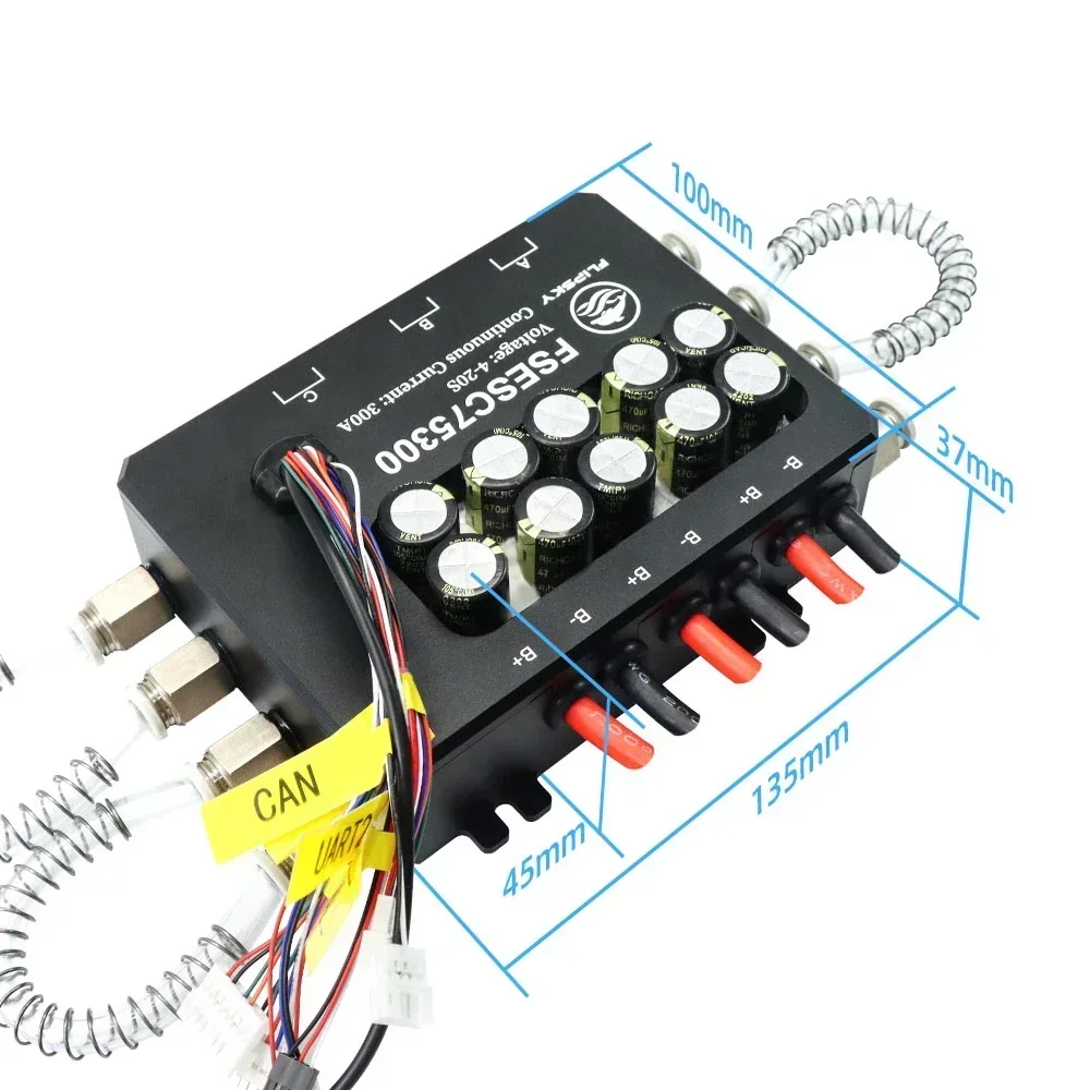 FlipSky FSESC 75300 84V High C - огляд і ціна Vesc 75300 High Current Esc