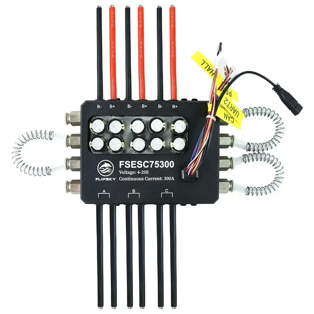 FlipSky FSESC 75300 84V High C - огляд і ціна Vesc 75300 High Current Esc