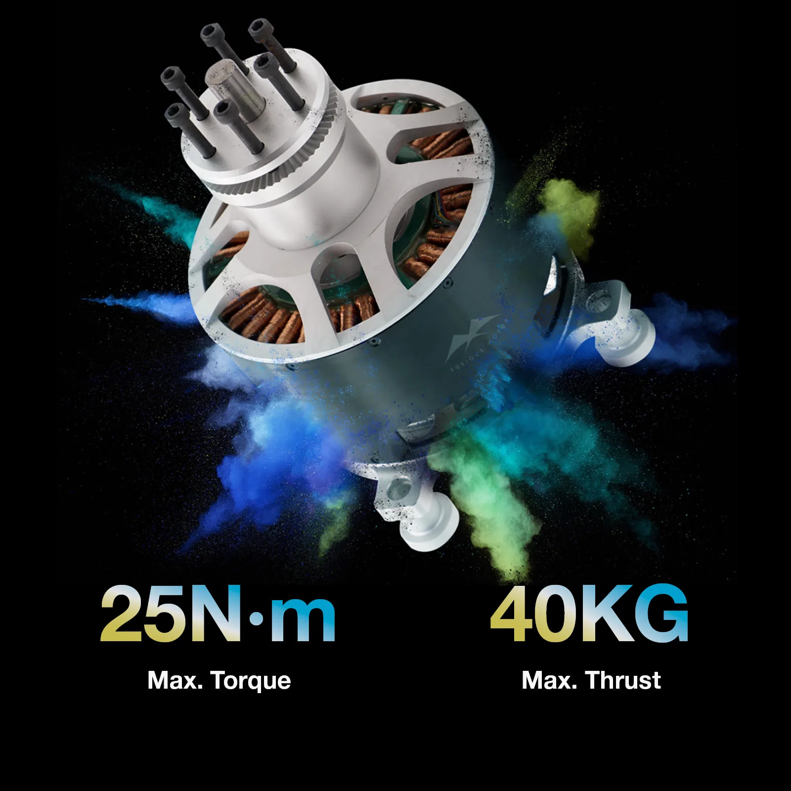 200cc FRC 12090 Outrunner Brus - огляд і ціна 12090 Brushless Outrunner Motor